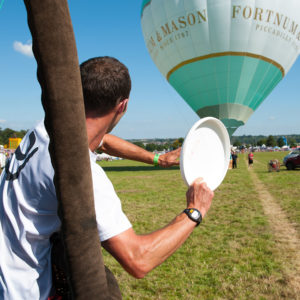Fortnum & Mason ‘Inflation Race’ at the Bristol Balloon Fiesta