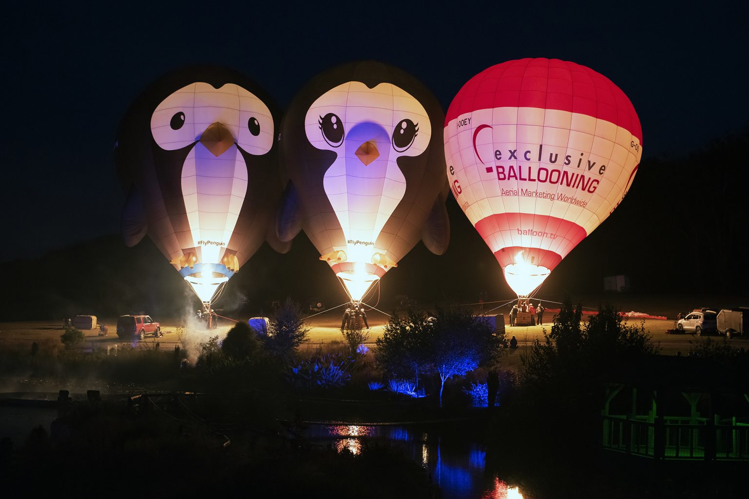 Isle of Wight A one of a kind glow! Exclusive Ballooning
